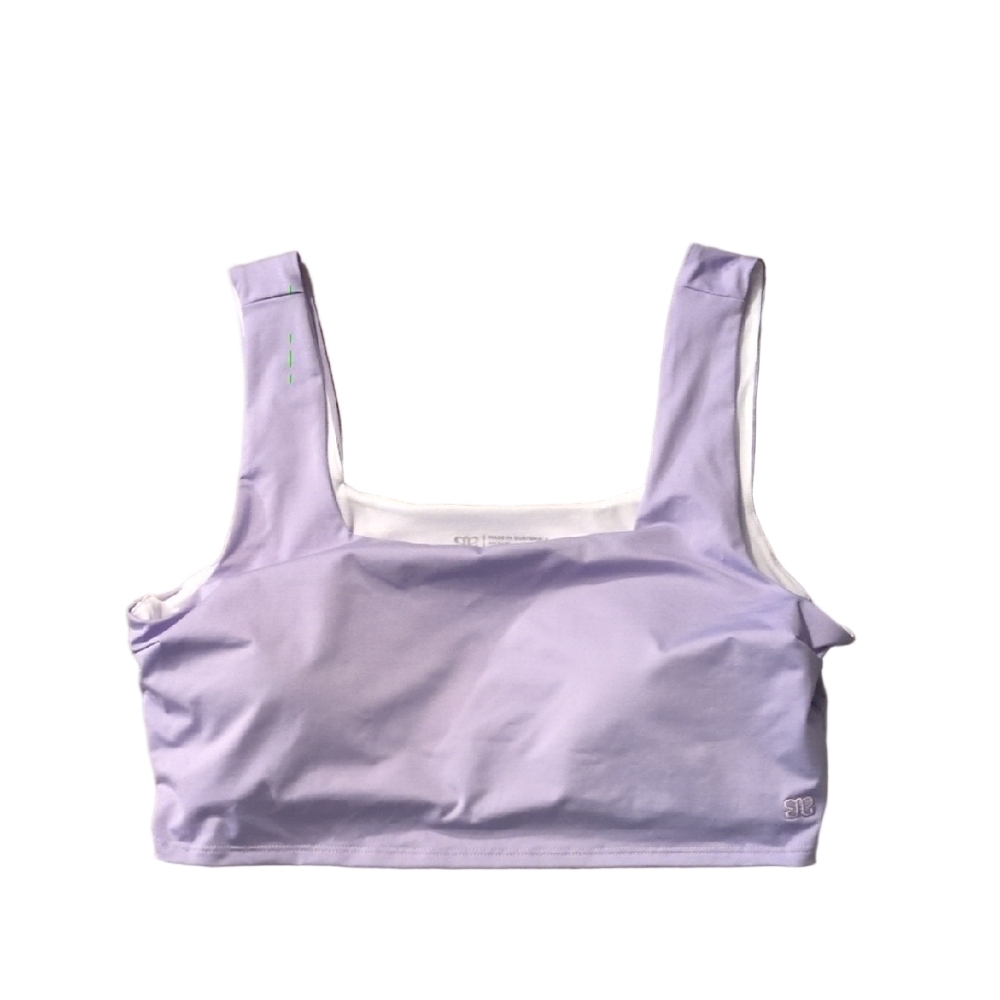 Albion Periwinkle Olivia Swim Crop Top Size XXL
